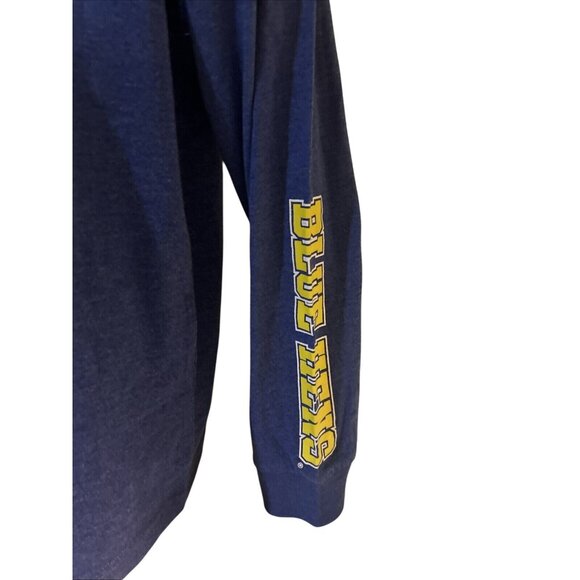 NEW Delaware Fightin' Blue Hens Colosseum Blue LS Crew Neck Shirt Youth M 12-14 - Picture 3 of 5